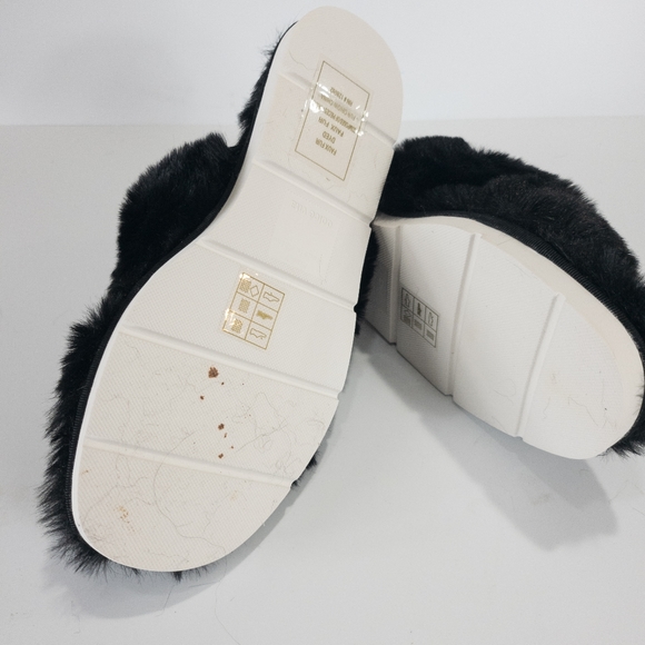 Dolce Vita Pillar Crossband Slippers Black - Picture 9 of 9